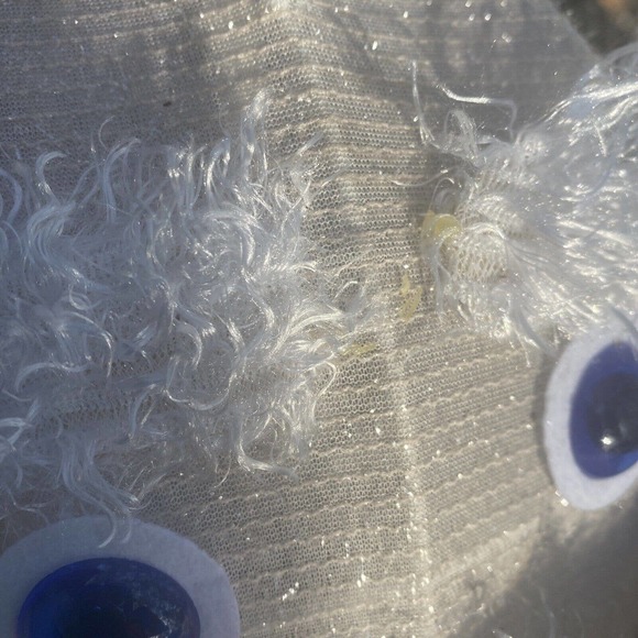 *USED OPEN Home Accents Holiday 4 FT Yuletide Lane LED Santa with Snowboard READ - Picture 8 of 10